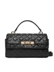 Guess Torebka Idra HWGG81 57200 Czarny. Czarne torebki klasyczne damskie Guess, ze skóry, bez dodatków. Za 439.99 zł.
