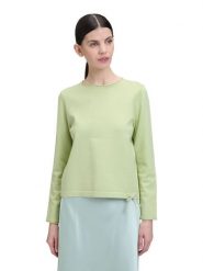 CARTOON Sweter w kolorze zielonym rozmiar: 38. Zielone swetry klasyczne damskie Cartoon, bez kołnierzyka. Za 82.99 zł.