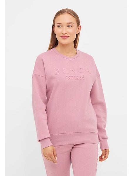 Bench Bluza "Avyanna" w kolorze jasnoróżowym rozmiar: 44. Różowe bluzy damskie Bench, bez wzorów, bez kaptura. Za 122.45 zł.