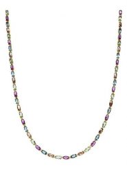 Luxenter Naszyjnik z cyrkoniami rozmiar: onesize. Żółte naszyjniki damskie Luxenter, z cyrkonią, srebrne. Za 130.99 zł.