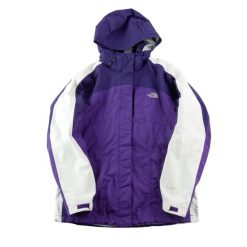 Second life - Parka Damska Regular fit HyVent - Stan bardzo dobry. Fioletowe parki damskie The North Face, l, z materiału, bez kaptura. Za 256.96 zł.