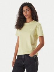 HUGO T-Shirt Damacia_7 50561233 Zielony Regular Fit. Zielone t-shirty damskie Hugo, l, bez wzorów, z bawełny, bez kołnierzyka. Za 319.99 zł.