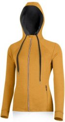 Damska bluza merino KARMINA. Czerwone bluzy damskie LASTING, m, bez wzorów, z dzianiny, z kapturem. Za 1,171.10 zł.
