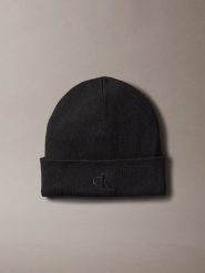 Calvin Klein Czapka Kobiety czarny, ONE SIZE. Czarne czapki damskie Calvin Klein, bez wzorów, z wiskozy. Za 129.95 zł.