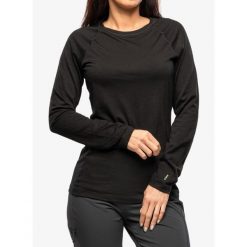 Bluza termoaktywna damska Smartwool Classic All-Season Merino Base Layer. Czarne bluzy damskie Smartwool, na zimę, xl, bez wzorów, bez kaptura. Za 303.99 zł.