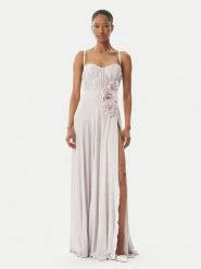 Elisabetta Franchi Sukienka wieczorowa ABR2252E2 544 Fioletowy jasny Regular Fit. Fioletowe sukienki damskie Elisabetta Franchi, bez wzorów, z syntetyku, wizytowe, bez ramiączek. Za 1,623.99 zł.
