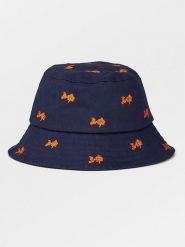 Becksöndergaard Kapelusz "Floana" w kolorze granatowym rozmiar: M/L. Niebieskie kapelusze damskie Becksöndergaard, bez wzorów, z bawełny. Za 85.95 zł.