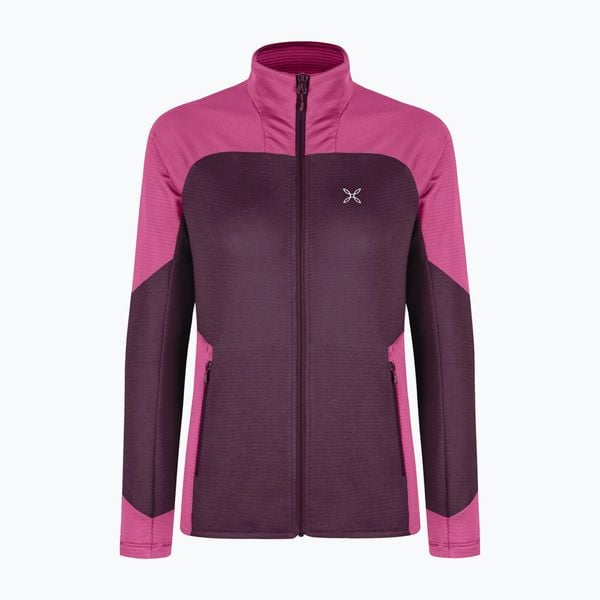 Bluza damska Montura Rise Maglia. Czerwone bluzy damskie MONTURA, l, bez wzorów, z materiału, bez kaptura. Za 439.99 zł.