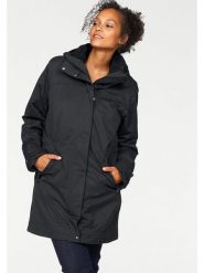 Maier Sports Płaszcz funkcyjny 3w1 w kolorze czarnym rozmiar: 50. Czarne płaszcze damskie Maier Sports, bez wzorów, z polaru, bez kaptura. Za 717.99 zł.