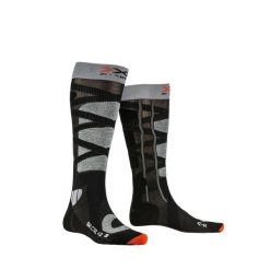 Skarpety narciarskie X-SOCKS SKI CONTROL 4.0. Brązowe skarpetki damskie X Socks, bez wzorów. W wyprzedaży za 104.00 zł.