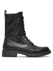 Clarks Trapery Orinoco2 Style 261636234 Czarny. Czarne trapery damskie Clarks, ze skóry, bez zapięcia. Za 609.99 zł.