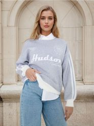Bluza - szary. Szare bluzy damskie Sinsay, l, bez wzorów, bez kaptura. Za 59.99 zł.