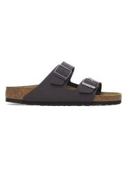 Birkenstock Klapki "Arizona" w kolorze szarym rozmiar: 36. Szare klapki damskie Birkenstock, bez wzorów, z otwartym noskiem, bez obcasa, bez zapięcia. Za 314.95 zł.