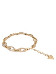 Guess Bransoletka JUBB06 341JW Złoty. Żółte bransoletki damskie Guess, ze stali. Za 449.99 zł.