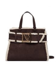 Armani Exchange Torebka XW000285 AF26995 M6027 Brązowy. Brązowe torebki klasyczne damskie Armani Exchange, z materiału, bez dodatków. Za 754.99 zł.