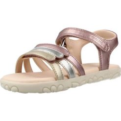 Sandały GEOX J S.HAITI G. Wielokolorowy. Sandały damskie Geox, bez wzorów, z syntetyku, bez obcasa, bez zapięcia. Za 199.99 zł.