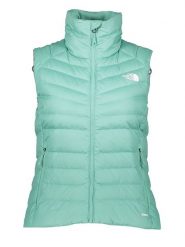 The North Face Kamizelka puchowa "Ashton" w kolorze turkusowym rozmiar: S. Niebieskie kamizelki damskie The North Face, s, bez wzorów, z puchu, bez kaptura. Za 460.12 zł.