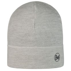 Czapka z wełny merino cienka lightweight przejściowa. Czerwone czapki damskie Buff, bez wzorów, z wełny. Za 94.99 zł.