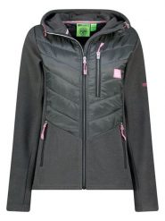 Geographical Norway Kurtka pikowana "Tulka" w kolorze antracytowym rozmiar: L. Czarne kurtki damskie Geographical Norway, l, bez wzorów, bez kaptura. Za 169.26 zł.