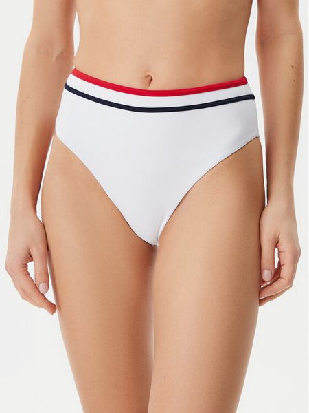 Tommy Hilfiger Dół od bikini UW0UW05834 Biały. Białe bikini Tommy Hilfiger, bez wzorów, z syntetyku. Za 189.99 zł.