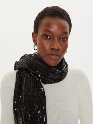 Guess Komin W4BZ27 Z3J92 Czarny. Czarne kominy damskie Guess, z aplikacjami, z materiału. Za 229.99 zł.