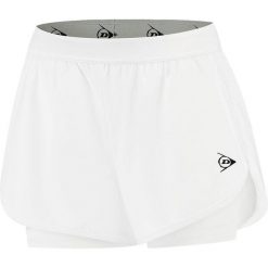 Spodenki sportowe damskie Dunlop Club Short. Białe spodenki sportowe damskie Dunlop, bez wzorów. Za 139.99 zł.