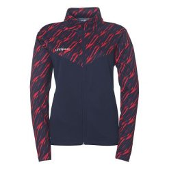 Damska bluza dresowa Uhlsport Progressive 28 Poly. Czerwone bluzy damskie Uhlsport, bez wzorów, z dresówki, bez kaptura. Za 168.50 zł.