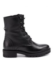 Geox Trapery D Hoara E D94FTE 00085 C9999 Czarny. Czarne trapery damskie Geox, ze skóry, bez zapięcia. Za 459.99 zł.