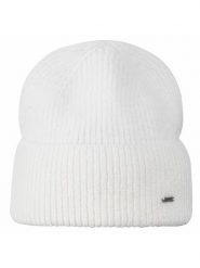 LUHTA Czapka "Naskarla" w kolorze białym rozmiar: onesize. Białe czapki damskie Luhta, bez wzorów, prążkowane. Za 57.60 zł.