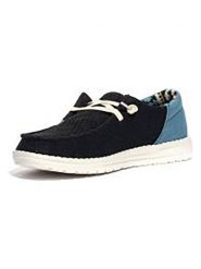 Hey Dude Mokasyny w kolorze czarno-błękitnym rozmiar: 41. Czarne mokasyny damskie Hey dude, bez obcasa. Za 171.28 zł.