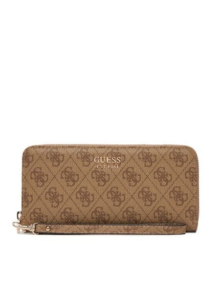 Guess Portfel Brenton Slg SWLG96 48146 Brązowy. Brązowe portfele damskie Guess, z aplikacjami. Za 294.99 zł.