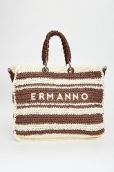 Torebka shopperka ERMANNO FIRENZE. Torebki klasyczne damskie Ermanno Firenze, bez dodatków. Za 979.00 zł.