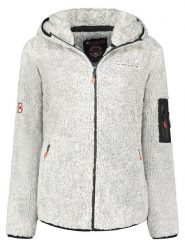 Canadian Peak Kurtka polarowa "Ulebeak" w kolorze szarym rozmiar: M. Szare kurtki damskie Canadian Peak, m, bez wzorów, z polaru, bez kaptura. Za 161.73 zł.