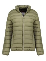 Geographical Norway Kurtka pikowana "Atichoko" w kolorze oliwkowym rozmiar: XL. Brązowe kurtki damskie Geographical Norway, xl, bez wzorów, bez kaptura. Za 189.95 zł.