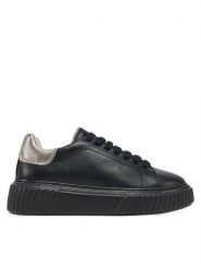 Marc O'Polo Sneakersy RR2M3007 Czarny. Czarne obuwie sportowe damskie Marc O'Polo, ze skóry, bez zapięcia. Za 479.99 zł.