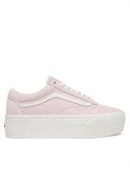 Vans Tenisówki Old Skool Platform VN0009PZGSF1 Różowy jasny. Czerwone trampki damskie Vans, bez wzorów, ze skóry, bez zapięcia. Za 449.99 zł.