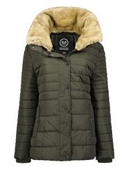 Maison Montaigne Parka "Bellemai" w kolorze khaki rozmiar: XL. Brązowe parki damskie Maison Montaigne, xl, z tkaniny, bez kaptura. Za 206.91 zł.