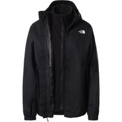 Kurtka turystyczna The North Face Resolve Triclimate. Czarne kurtki damskie The North Face, s, bez wzorów, bez kaptura. Za 750.99 zł.