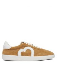 LOVE MOSCHINO Sneakersy JA15112G1OIG0104 Beżowy. Brązowe obuwie sportowe damskie Love Moschino, ze skóry, bez zapięcia. Za 439.00 zł.
