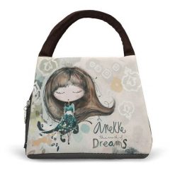 Szara Damska Torebka Na Lunch Anekke Real. Szare torebki klasyczne damskie Anekke, bez dodatków. Za 79.99 zł.