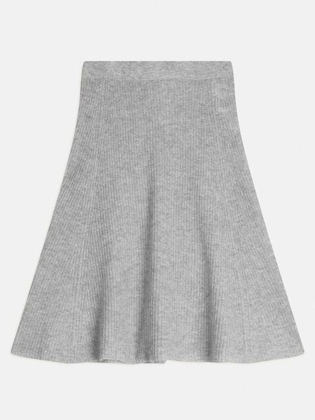 Perfect Cashmere Kaszmirowa spódnica "Shaw" w kolorze jasnoszarym rozmiar: XL. Szare spódnice damskie Perfect Cashmere, na co dzień, xl, bez wzorów, z kaszmiru, mini. Za 284.95 zł.