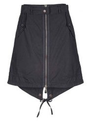 Herrlicher Spódnica "Sibley" w kolorze czarnym rozmiar: W29. Czarne spódnice damskie Herrlicher, bez wzorów, z bawełny, midi. Za 165.99 zł.