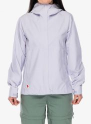 Kurtka przeciwdeszczowa damska Fjallraven HC Hydratic Trail Jacket. Fioletowe kurtki damskie Fjällräven, l, z aplikacjami, bez kaptura. Za 1,110.99 zł.
