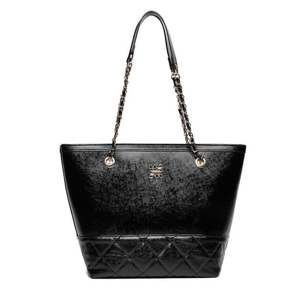 Torebka Nine West. Czarne shopper bag Nine West, bez dodatków. Za 229.99 zł.