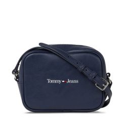 Torebka Tommy Jeans. Niebieskie listonoszki damskie Tommy Jeans, bez wzorów, z jeansu, bez dodatków. Za 169.99 zł.