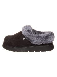 Skechers Botki "Keepsakes Lite - Warm Regards" w kolorze czarnym rozmiar: 40. Czarne botki damskie Skechers, bez obcasa, bez zapięcia. Za 144.92 zł.