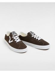 Vans Skórzane sneakersy w kolorze brązowym rozmiar: 40,5. Brązowe obuwie sportowe damskie Vans, bez zapięcia. Za 136.13 zł.