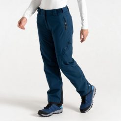 Spodnie narciarskie dla kobiet Dare2B DWW556. Niebieskie spodnie sportowe damskie Dare 2b, na zimę, bez wzorów, narciarskie. Za 249.99 zł.