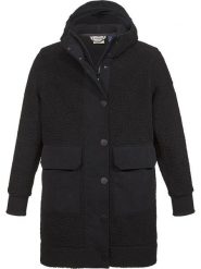 DOLOMITE Parka "Polar" w kolorze czarnym rozmiar: XL. Czarne parki damskie Dolomite, xl, z polaru, bez kaptura. Za 311.85 zł.