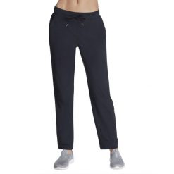 Spodnie sportowe damskie Slip-Ins: GO Walk Uptown Pant. Niebieskie spodnie dresowe damskie Skechers, s, bez wzorów, z nylonu, trekkingowe. Za 199.99 zł.